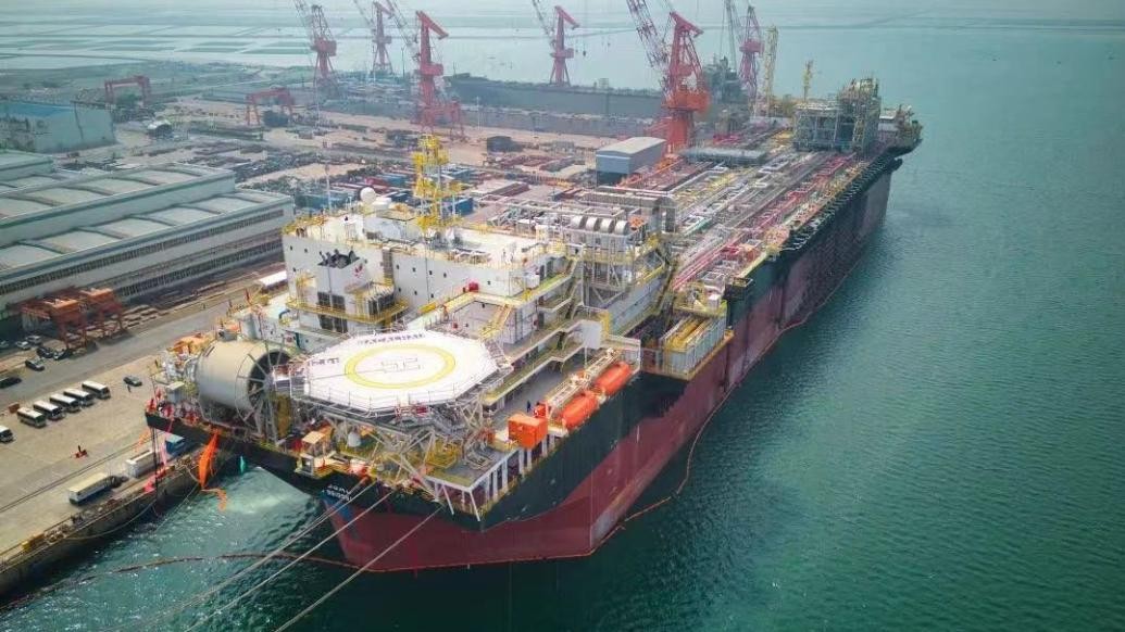 海洋油气投资高景气，中国船厂交付“世界之最”海上超级工厂 X4g1m1OqGEokjOJEjpg